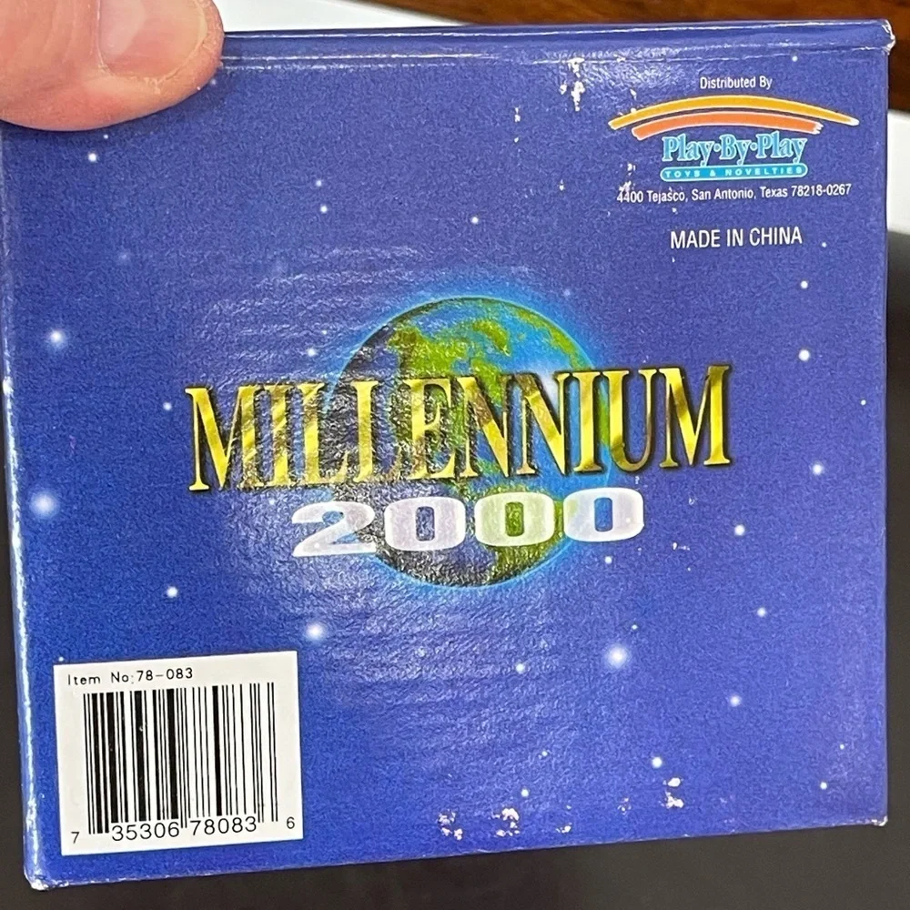 Millennium 2000 mug with box coffee Y2K tea  new in box vintage generation Z